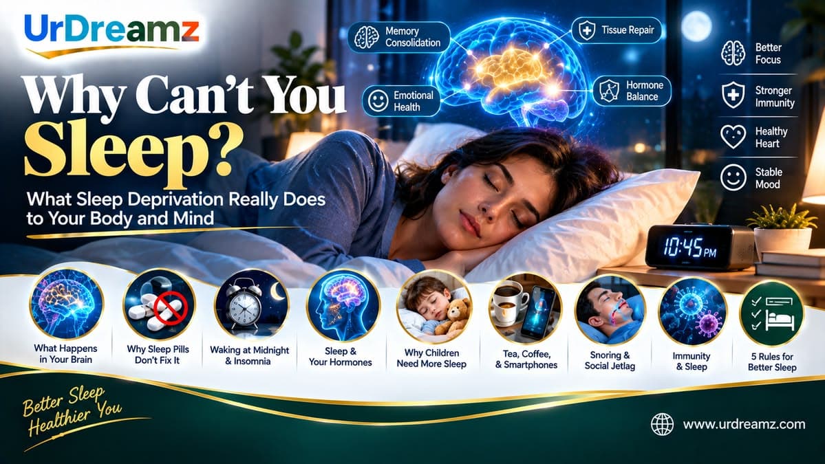 Why Can't You Sleep? What Sleep Deprivation Really Does to Your Body and Mind - secondary image