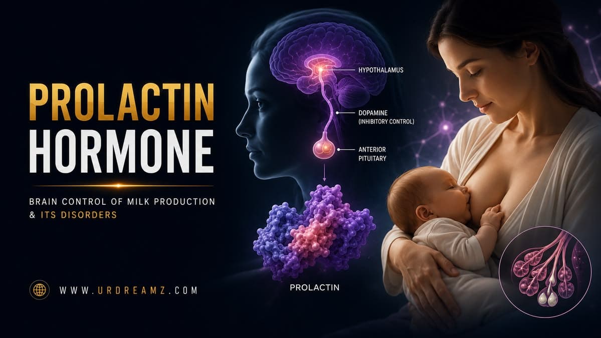 Prolactin Hormone: Brain Control of Milk Production & Its Disorders