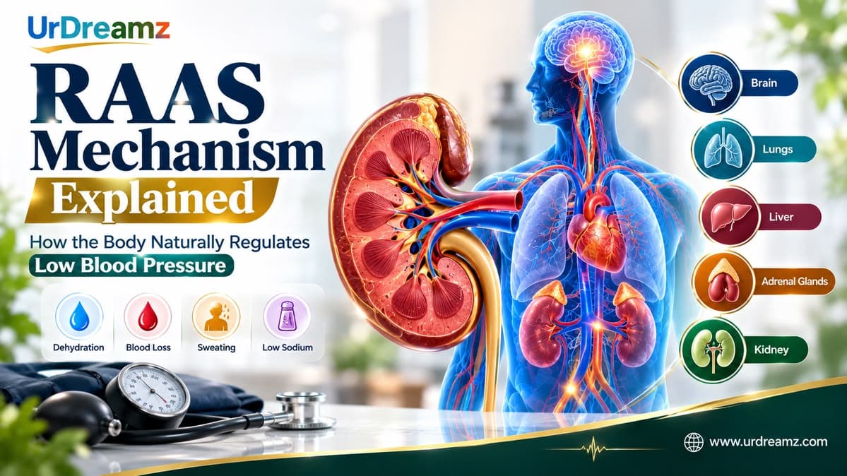 RAAS Mechanism Explained: How the Body Naturally Regulates Low Blood Pressure