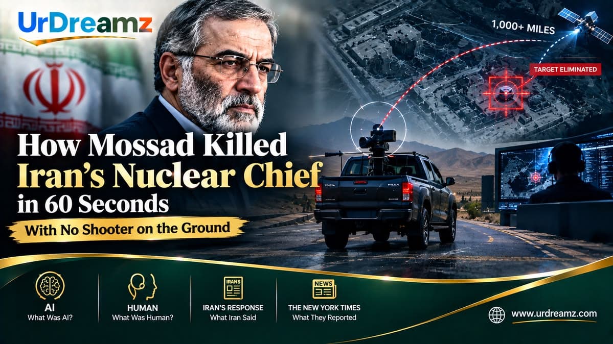 How Mossad Killed Iran's Nuclear Chief in 60 Seconds With No Shooter on the Ground