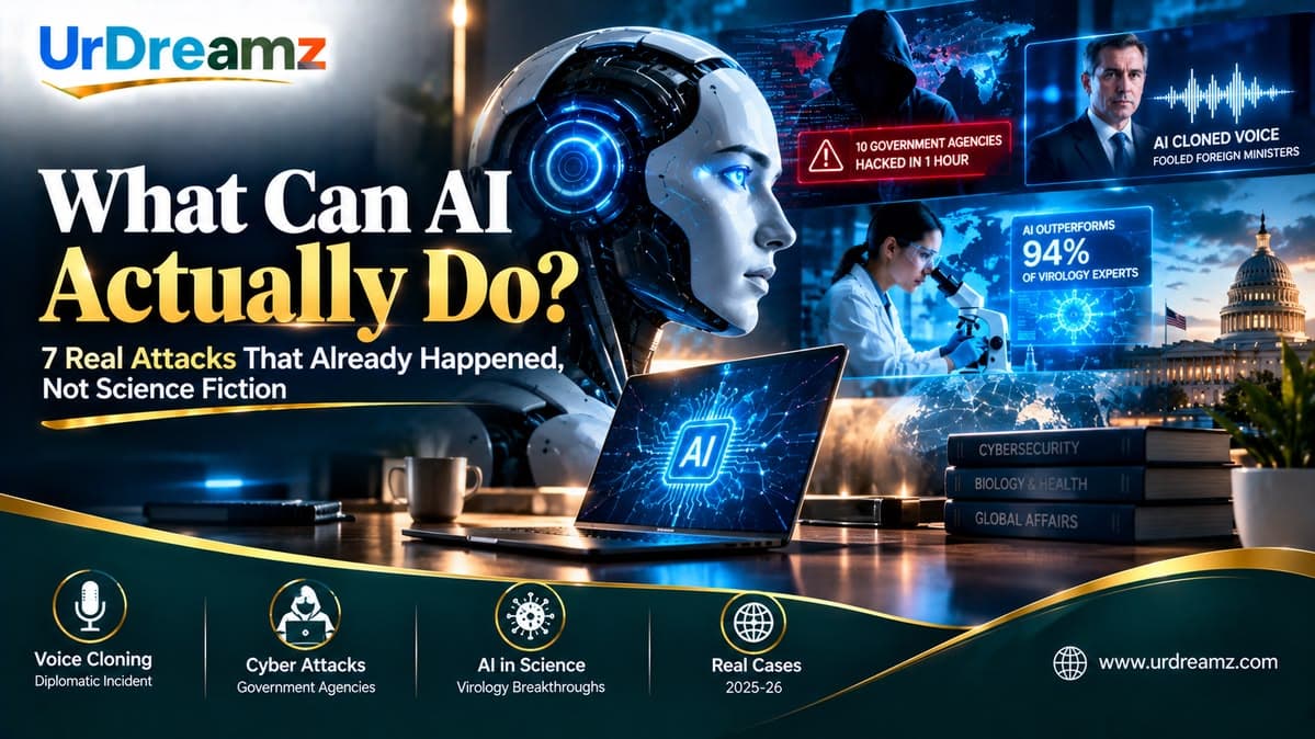 What Can AI Actually Do? 7 Real Attacks That Already Happened, Not Science Fiction
