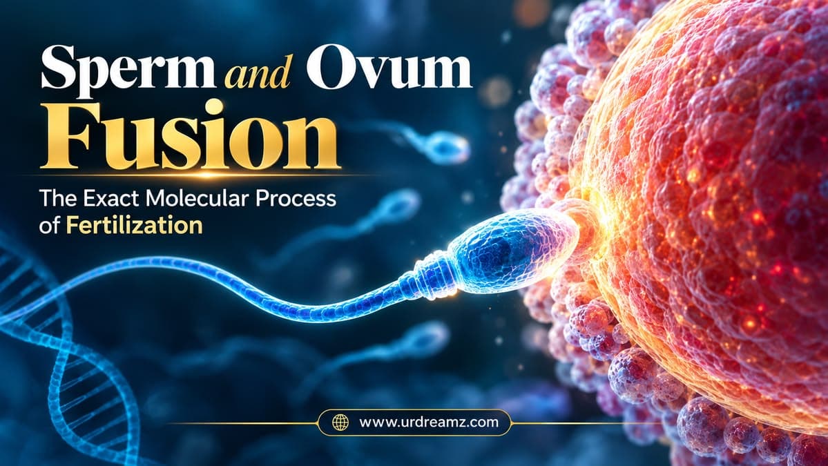 Sperm and Ovum Fusion: The Exact Molecular Process of Fertilization