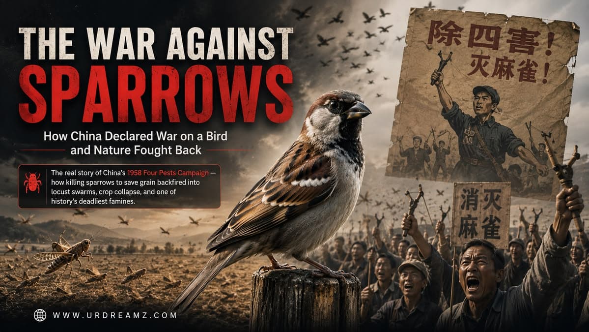 The War Against Sparrows: How China Declared War on a Bird and Nature Fought Back - secondary image
