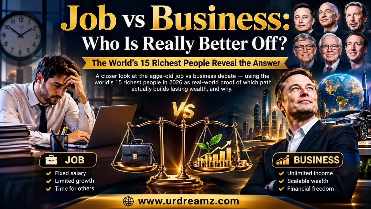 Job vs Business: Who Is Really Better Off? The World's 15 Richest People Reveal the Answer - secondary image