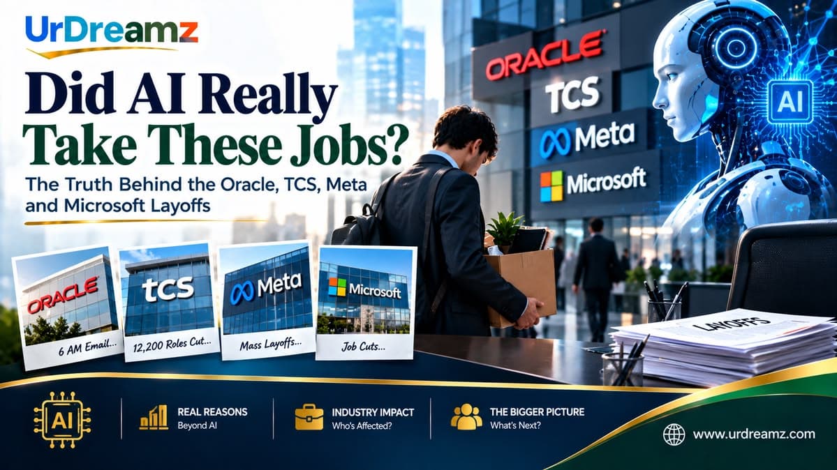 Did AI Really Take These Jobs? The Truth Behind the Oracle, TCS, Meta and Microsoft Layoffs