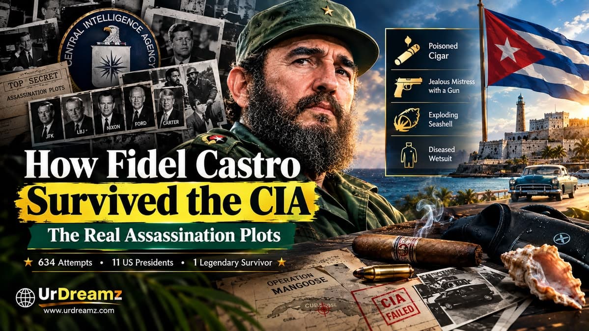 How Fidel Castro Survived the CIA for 47 Years: The Real Assassination Plots