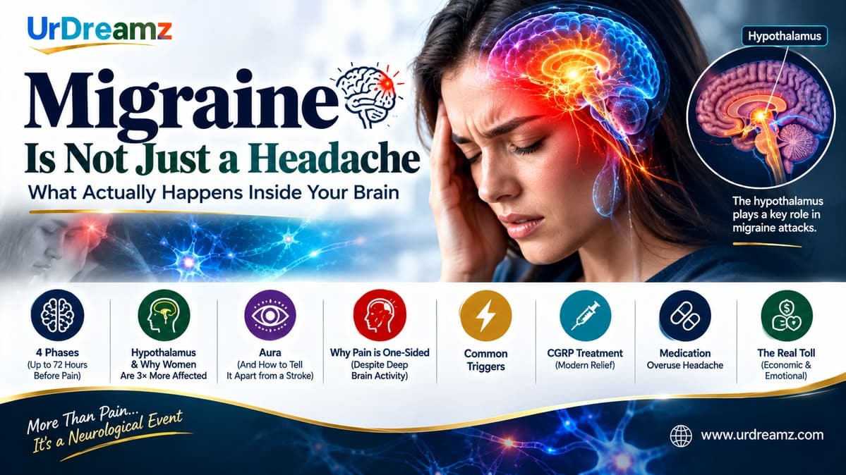 Migraine Is Not Just a Headache: What Actually Happens Inside Your Brain
