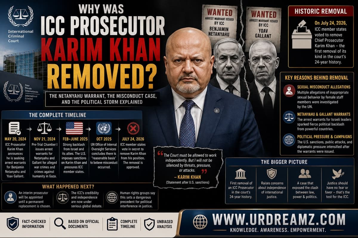 Why Was ICC Prosecutor Karim Khan Removed? The Netanyahu Warrant, the Misconduct Case, and the Political Storm Explained - secondary image