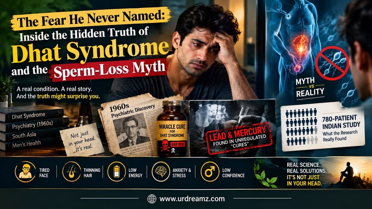 The Fear He Never Named: Inside the Hidden Truth of Dhat Syndrome and the Sperm-Loss Myth - secondary image