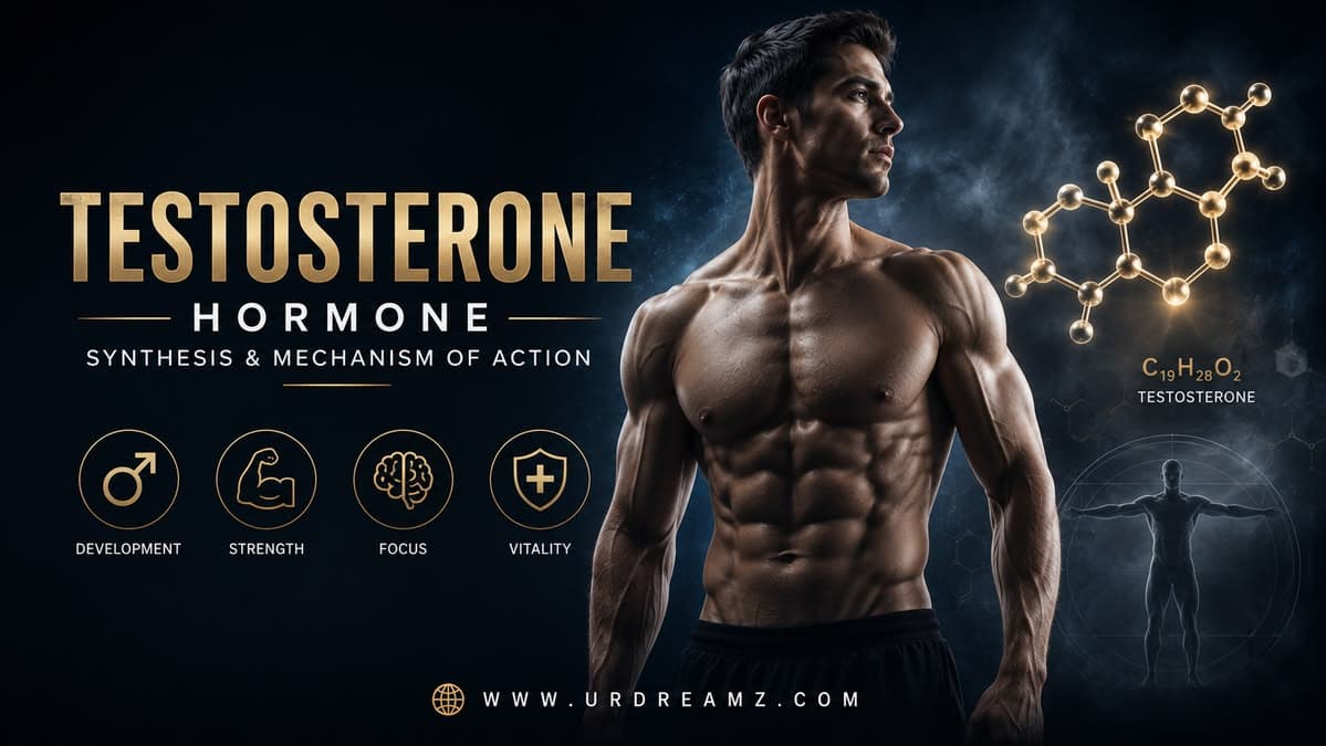 Testosterone Hormone: Synthesis & Mechanism of Action in the Human Body