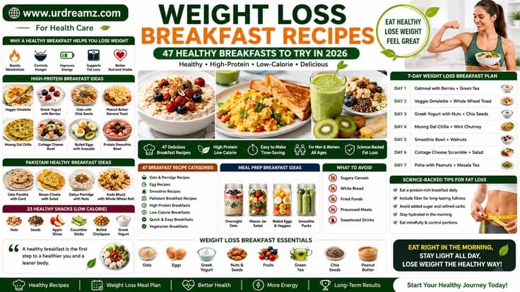 Weight Loss Breakfast Recipes: 47 Healthy Breakfasts To Try in 2026