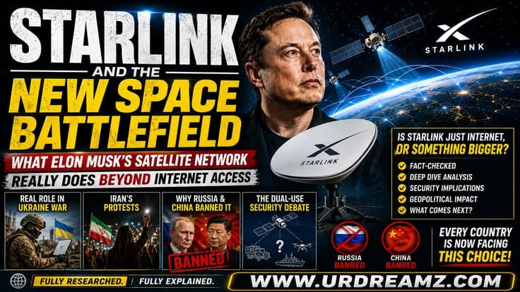 Starlink and the New Space Battlefield: What Elon Musk's Satellite Network Really Does Beyond Internet Access