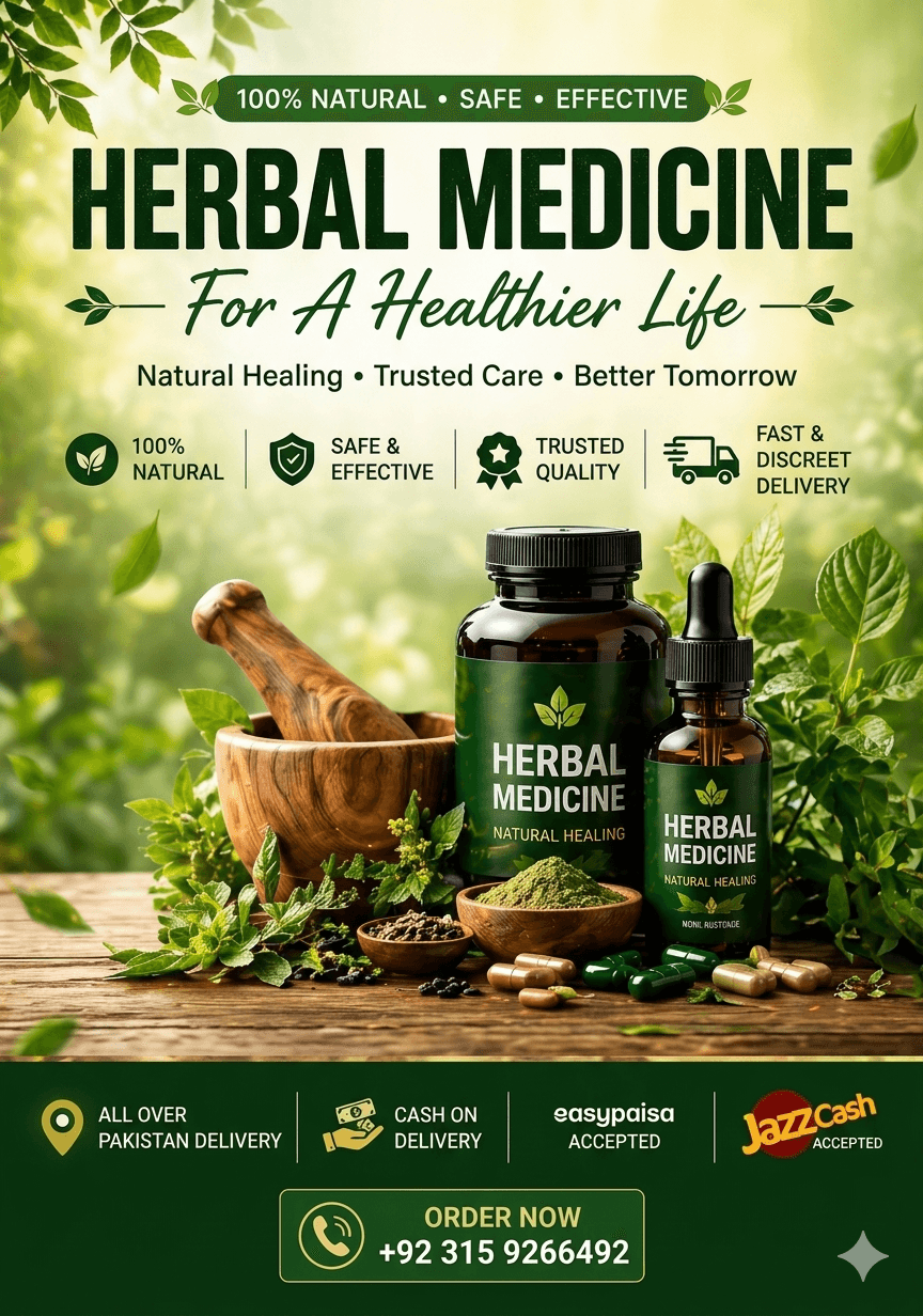 Contact Herbal Medicine Store - Herbal Health Support Pakistan