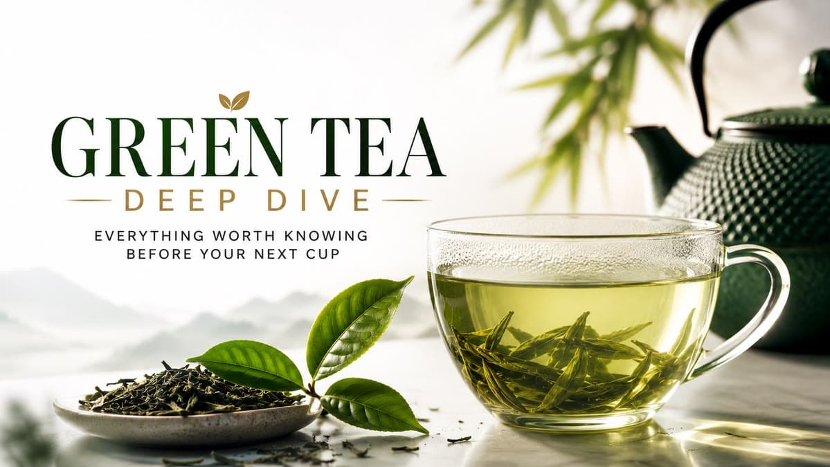 Green Tea Deep Dive: Types, Benefits, Side Effects, and Everything Worth Knowing Before Your Next Cup
