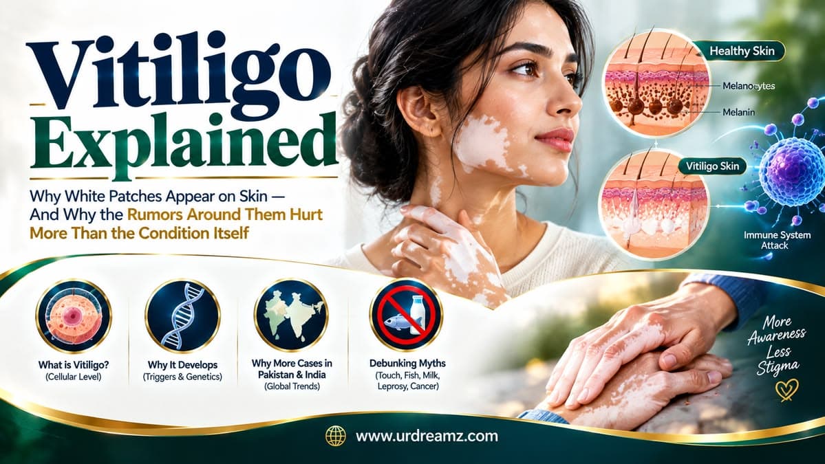Vitiligo Explained: Why White Patches Appear on Skin — And Why the Rumors Around Them Hurt More Than the Condition Itself - secondary image
