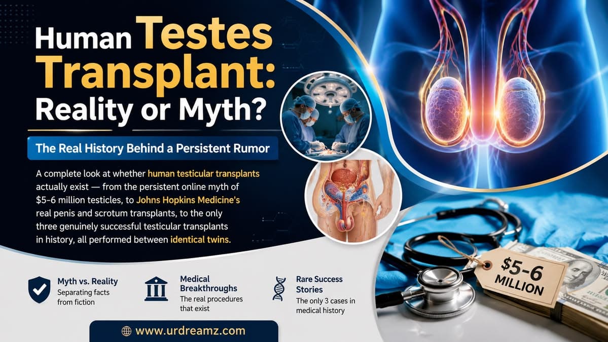 Human Testes Transplant: Reality or Myth? The Real History Behind a Persistent Rumor
