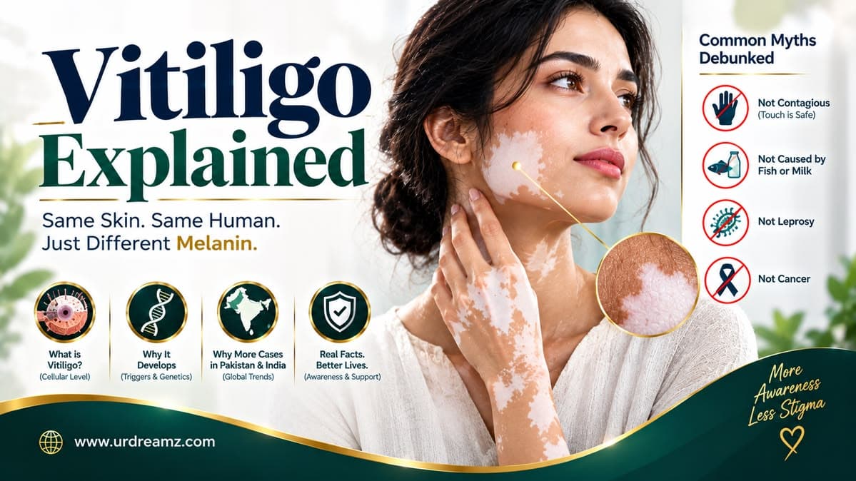 Vitiligo Explained: Why White Patches Appear on Skin — And Why the Rumors Around Them Hurt More Than the Condition Itself