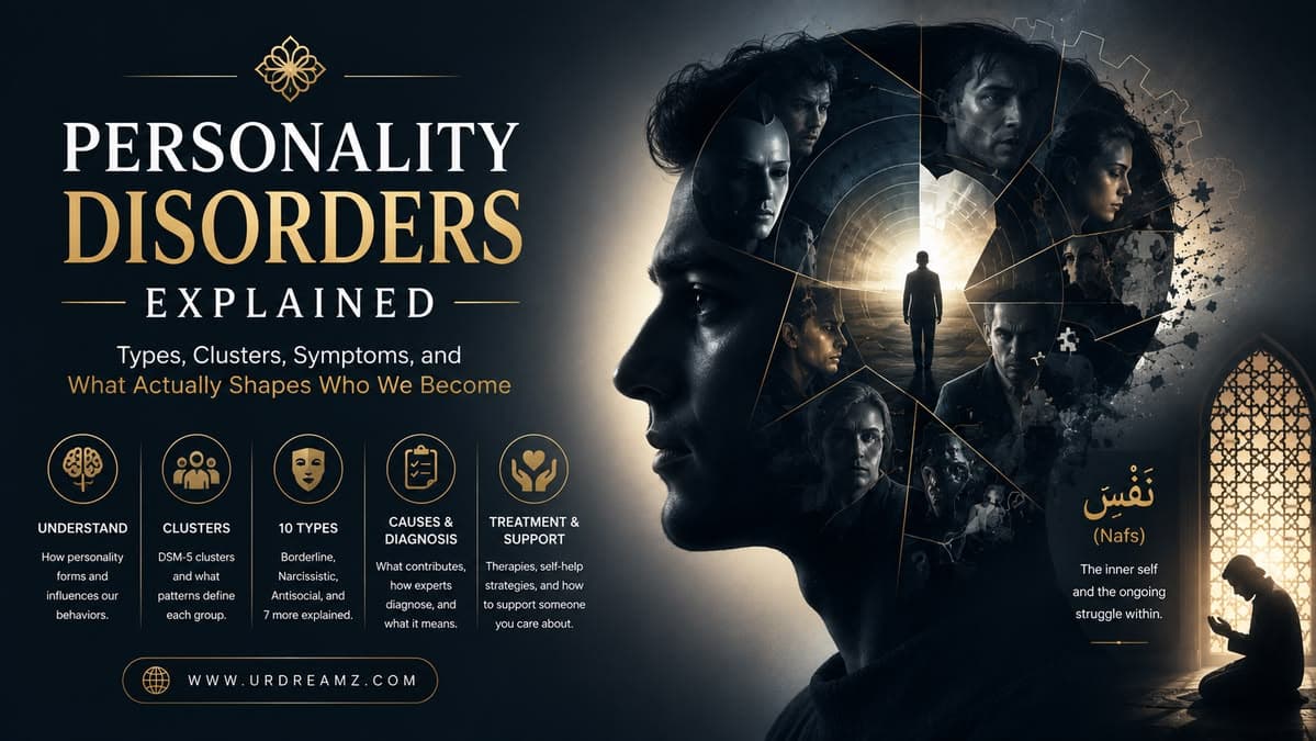 Personality Disorders Explained: Types, Clusters, Symptoms, and What Actually Shapes Who We Become