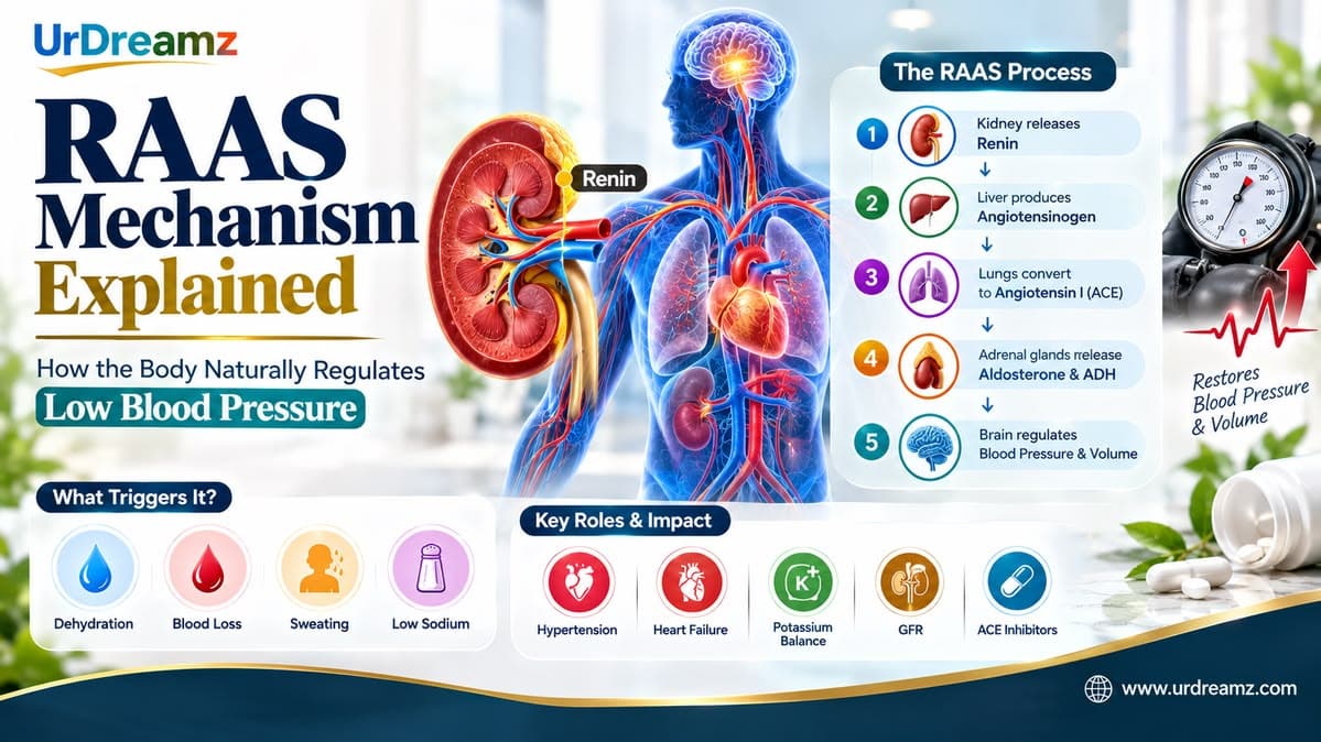 RAAS Mechanism Explained: How the Body Naturally Regulates Low Blood Pressure - secondary image