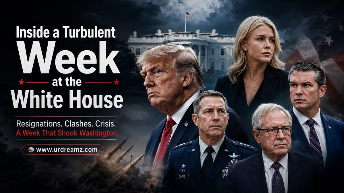 Inside a Turbulent Week at the White House: Karoline Leavitt's Exit, the Hegseth Clash, and the Iran War Munitions Crisis