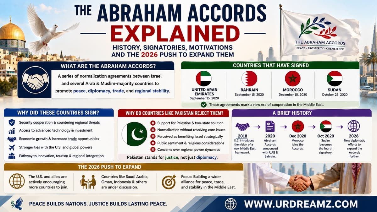 The Abraham Accords Explained: History, Signatories, Motivations and the 2026 Push to Expand Them