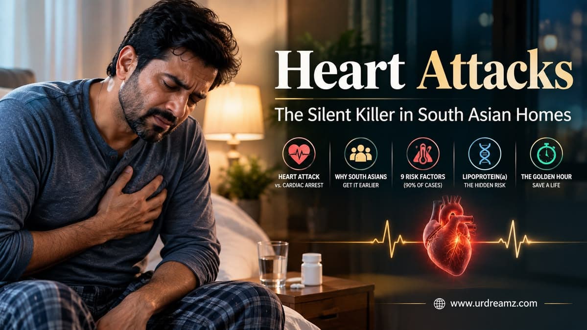 Heart Attack: The Midnight Chest Pain That Kills More South Asians Than Any Other Single Mistake