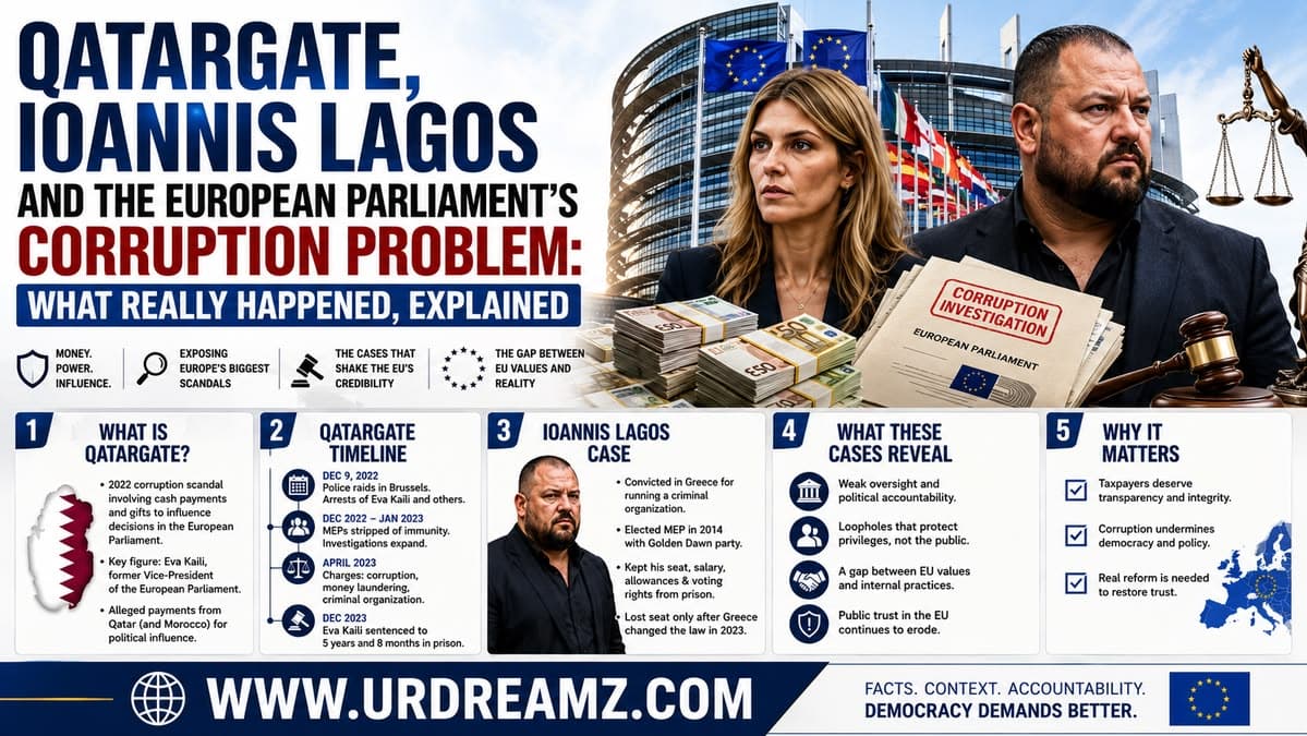 Qatargate, Ioannis Lagos and the European Parliament's Corruption Problem: What Really Happened, Explained