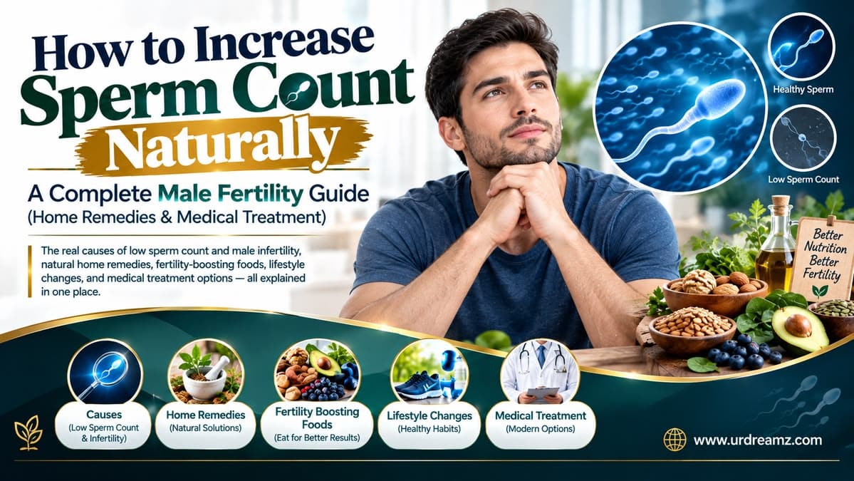 How to Increase Sperm Count Naturally: A Complete Male Fertility Guide (Home Remedies & Medical Treatment) - secondary image