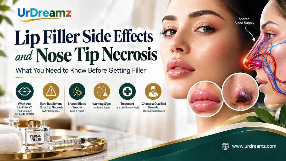 Lip Filler Side Effects and Nose Tip Necrosis: What You Need to Know Before Getting Filler