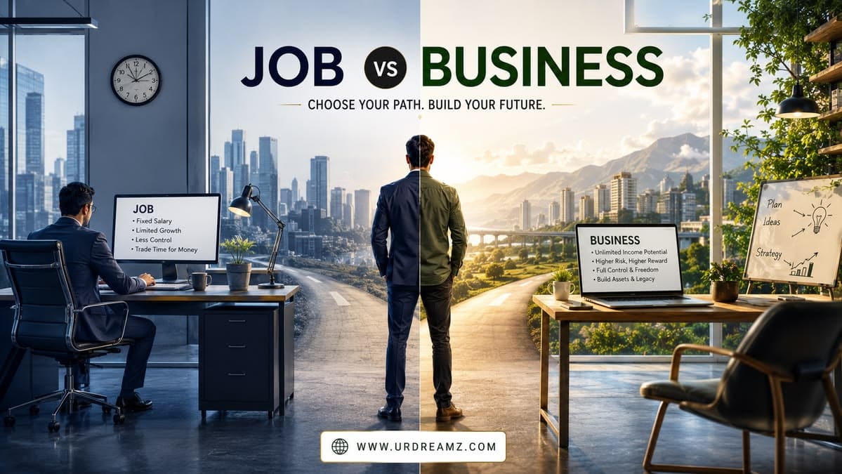 Job vs Business: Which Path Actually Builds a Better Life?