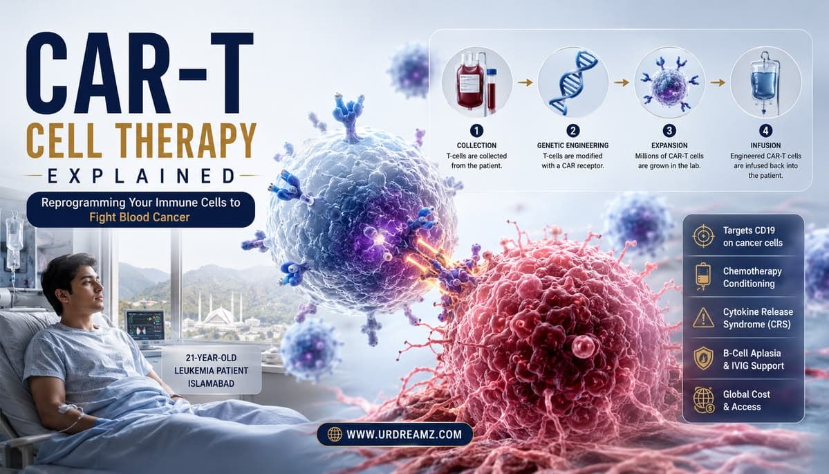 CAR-T Cell Therapy Explained: How Doctors Reprogram Your Own Immune Cells to Cure Blood Cancer - secondary image