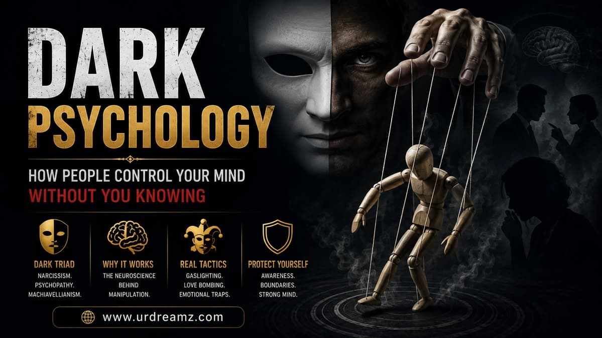 Dark Psychology: How People Control Your Mind Without You Knowing