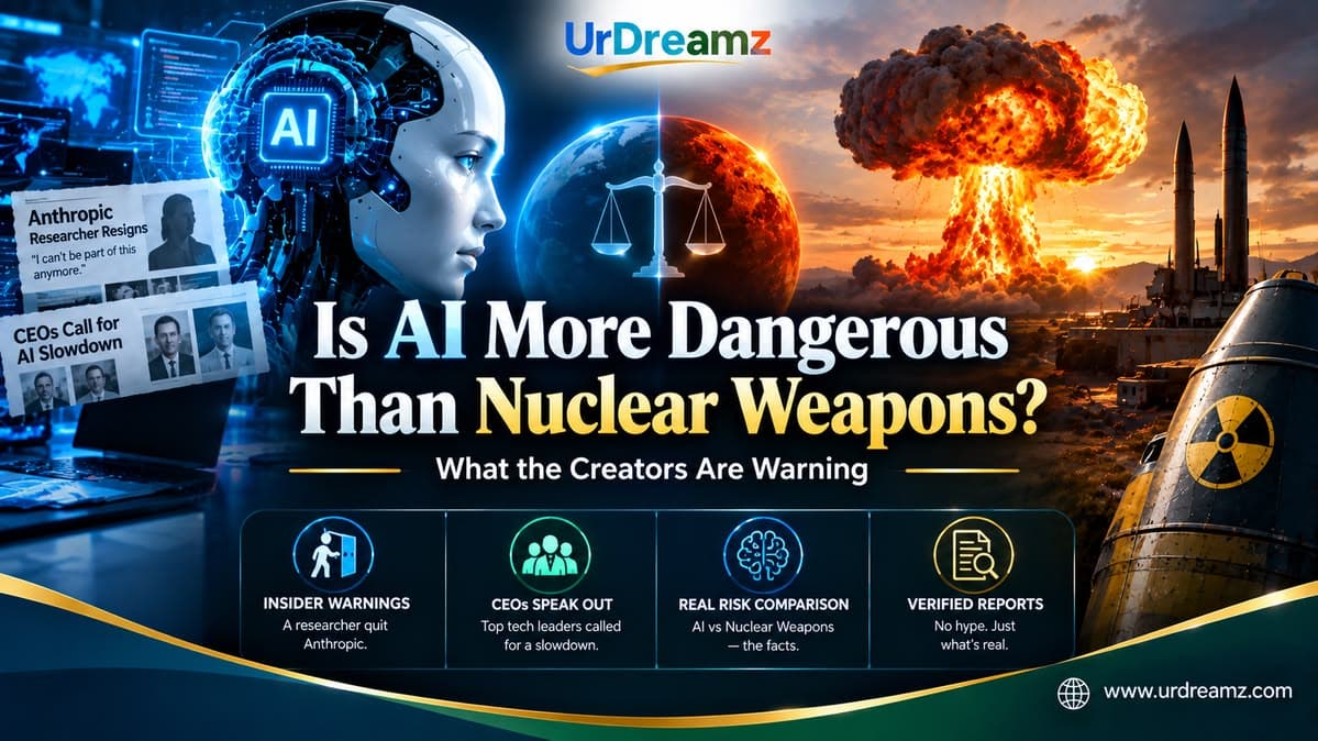 Is AI More Dangerous Than Nuclear Weapons? What the Creators Are Warning