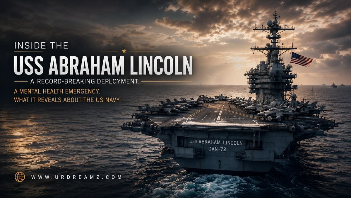 Inside the USS Abraham Lincoln Crisis: A Record-Breaking Deployment, a Mental Health Emergency, and What It Reveals About the US Navy