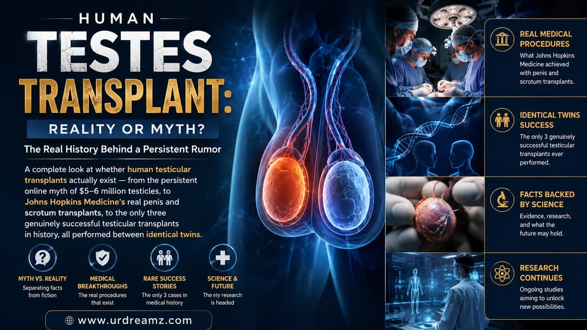 Human Testes Transplant: Reality or Myth? The Real History Behind a Persistent Rumor - secondary image