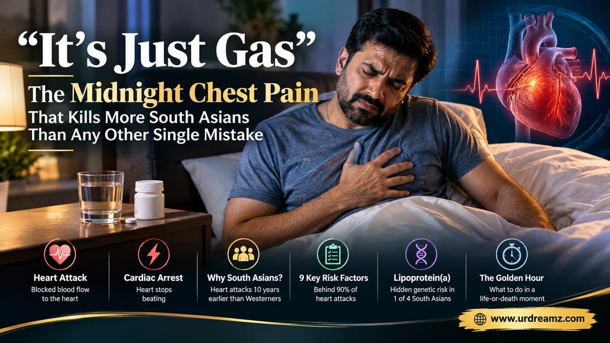 Heart Attack: The Midnight Chest Pain That Kills More South Asians Than Any Other Single Mistake - secondary image