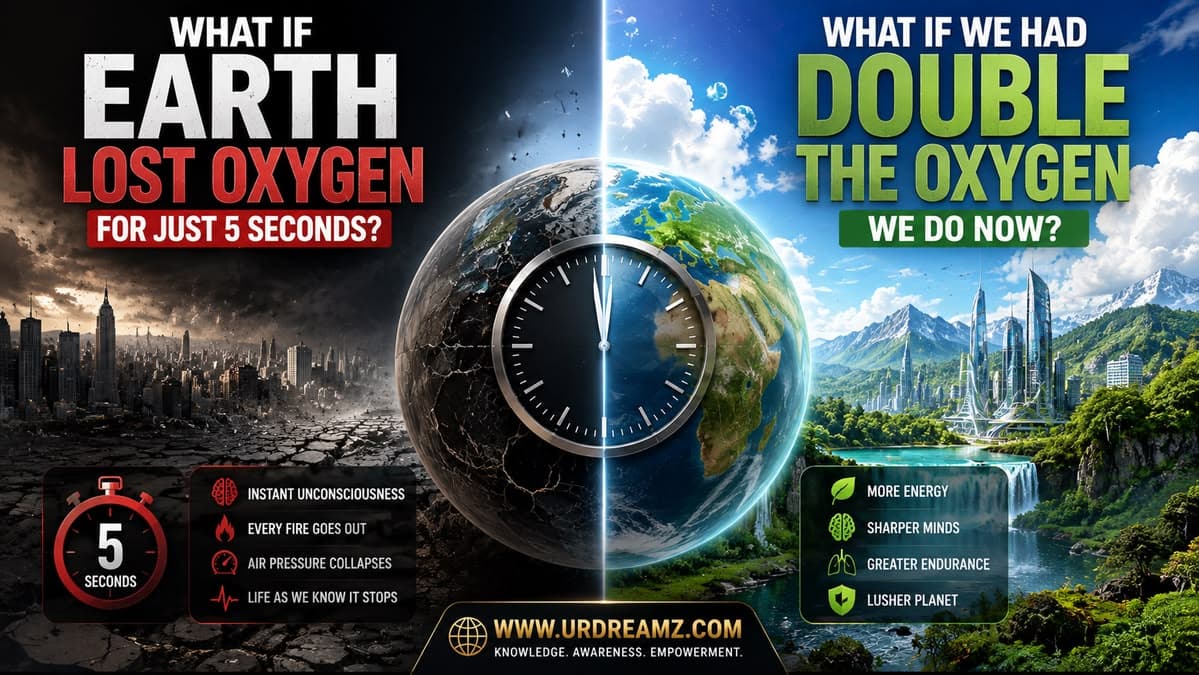 What If Earth Lost Oxygen for Just 5 Seconds? (And What If We Had Double the Oxygen We Do Now?) - secondary image