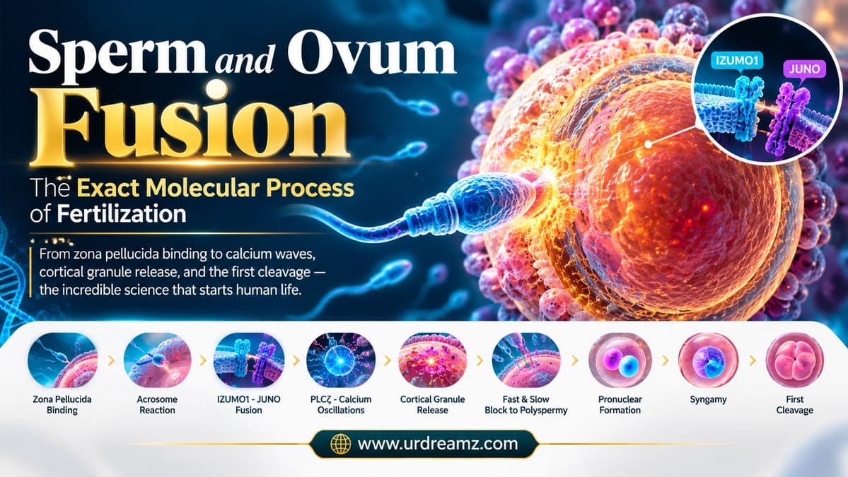 Sperm and Ovum Fusion: The Exact Molecular Process of Fertilization - secondary image