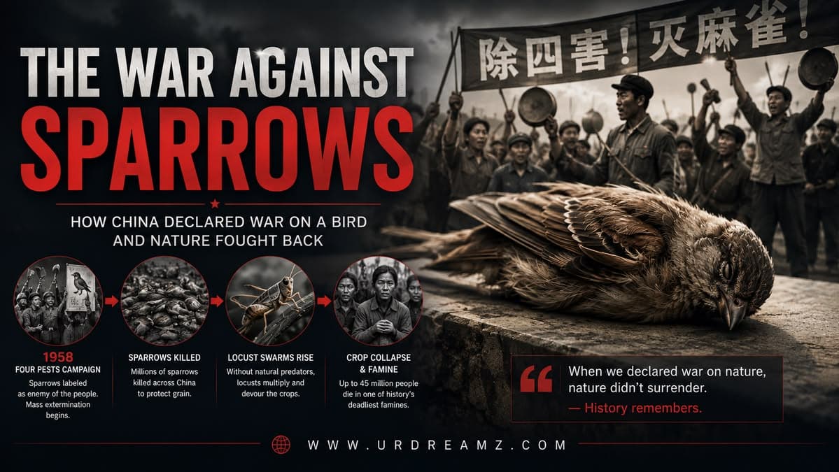 The War Against Sparrows: How China Declared War on a Bird and Nature Fought Back