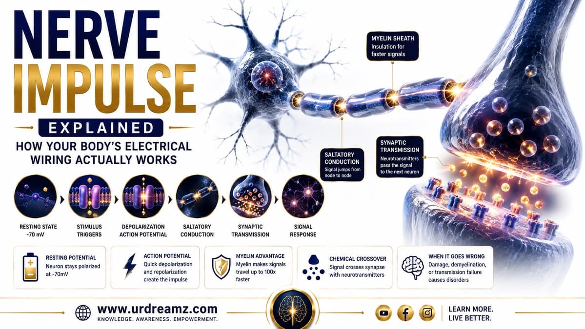 Nerve Impulse Explained: How Your Body's Electrical Wiring Actually Works