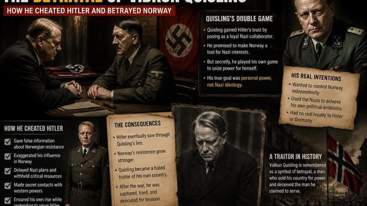 Vidkun Quisling: The Most Infamous Traitor in History Who Sold Norway to Hitler