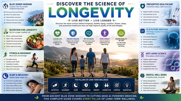 Longevity Science Explained: How to Live Healthier and Longer in the Future