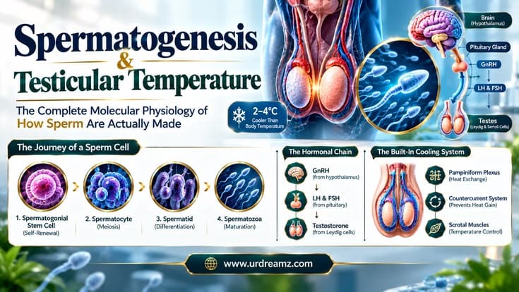 Spermatogenesis & Testicular Temperature: The Complete Molecular Physiology of How Sperm Are Actually Made - secondary image