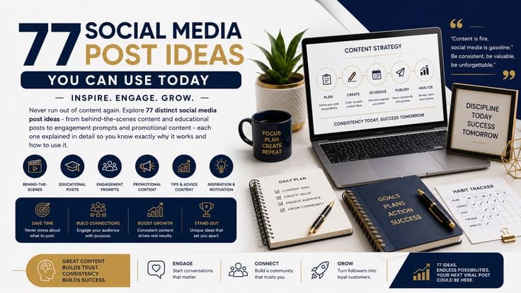 77 Social Media Post Ideas You Can Use Today (Deeply Explained)