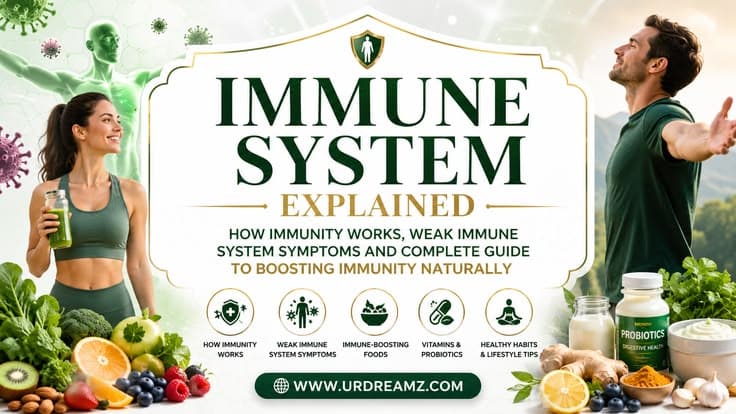 Immune System Explained: How Immunity Works, Weak Immune System Symptoms and Complete Guide to Boosting Immunity Naturally