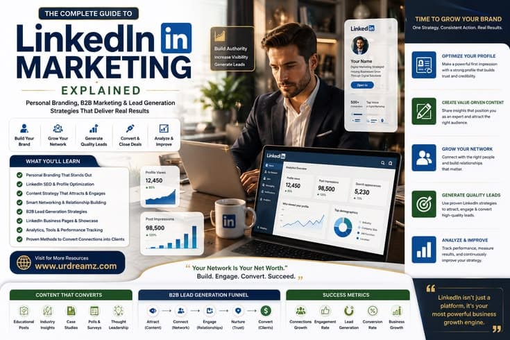LinkedIn Marketing Explained: Complete Guide to Personal Branding, B2B Marketing and Lead Generation
