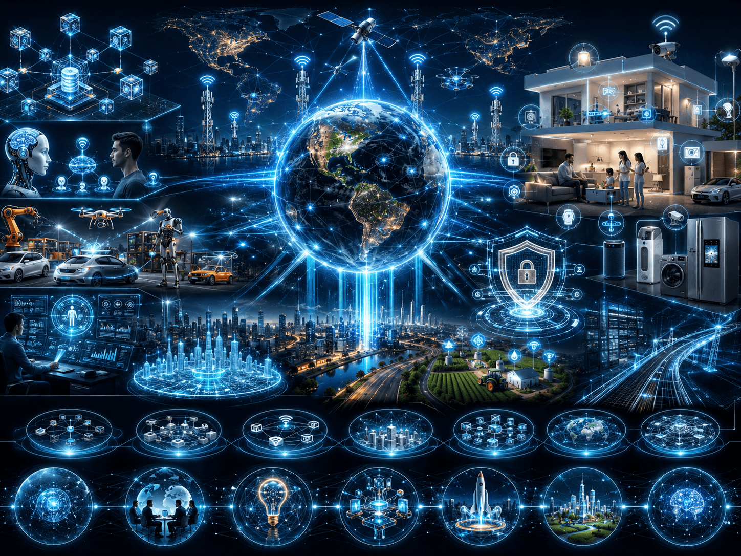Future Technology Guide Part 2B — Web 3.0 & Web 4.0 Explained, Next-Generation Networking, Machine-to-Machine (M2M) Communication, Internet of Behaviors (IoB), Internet of Everything (IoE), 7 Types of Networks, Photonics & AI, Smart Home Trends 2026, Zero Trust Security Deep Dive & Future Wireless Networks